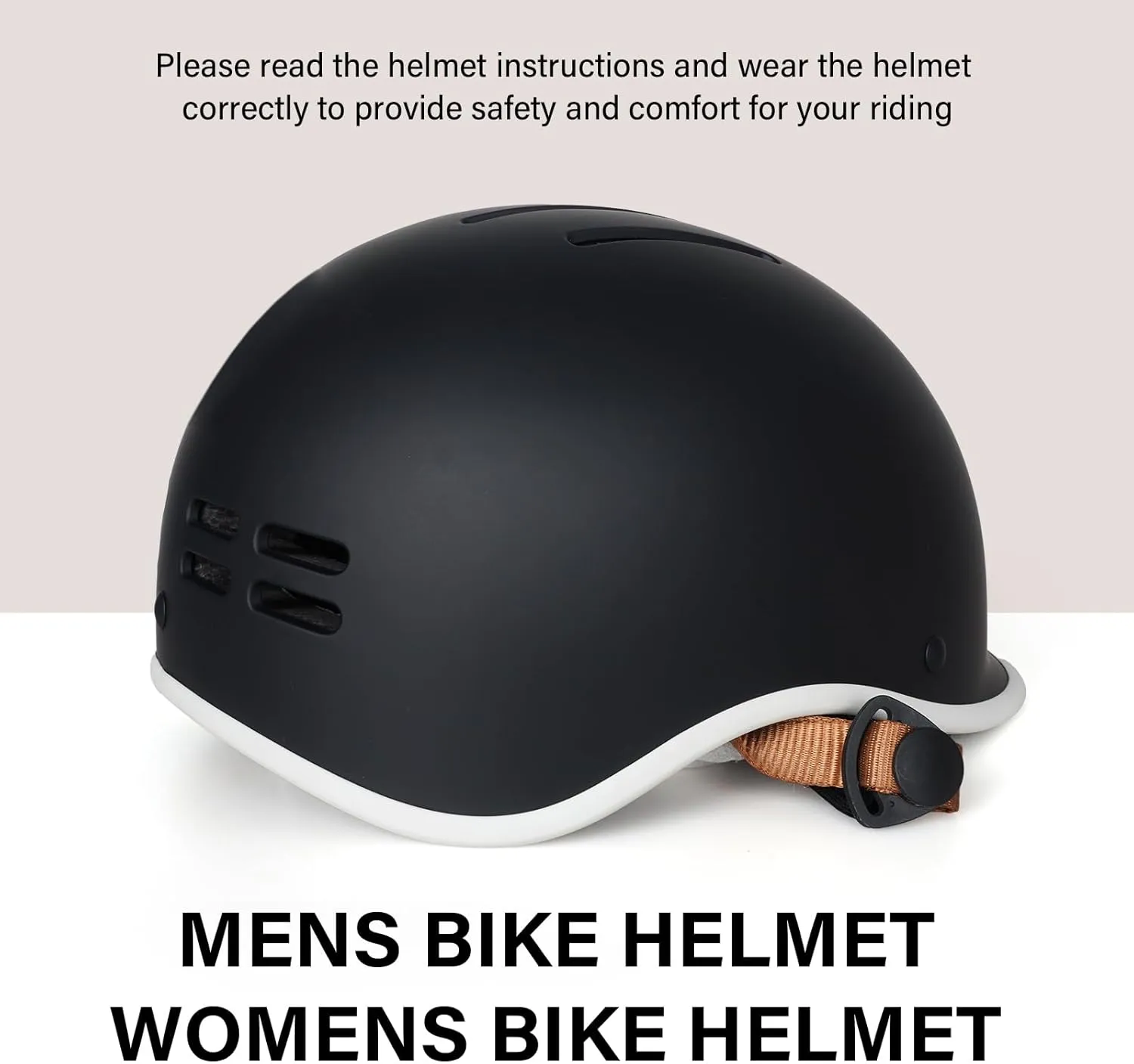 Bike Helmet for Adults,Adjustable Cycling Helmet for Men & Women,Lightweight Bicycle Helmet for Commuting, Road Biking, Skating with Adjustable Dial