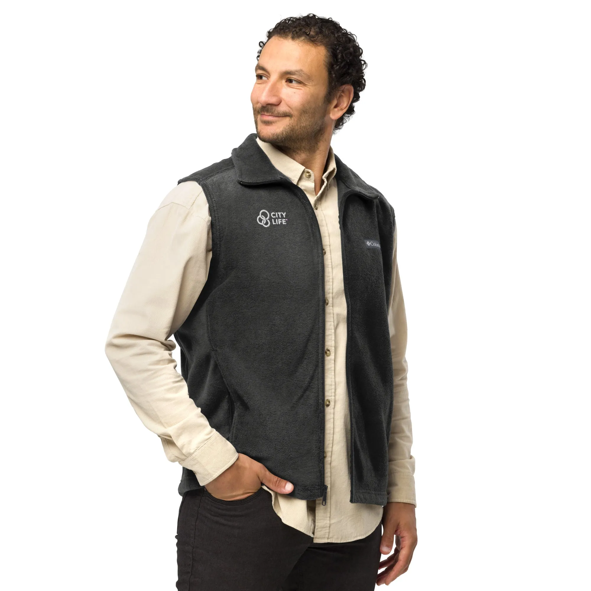 City Life Men’s Columbia Fleece Vest