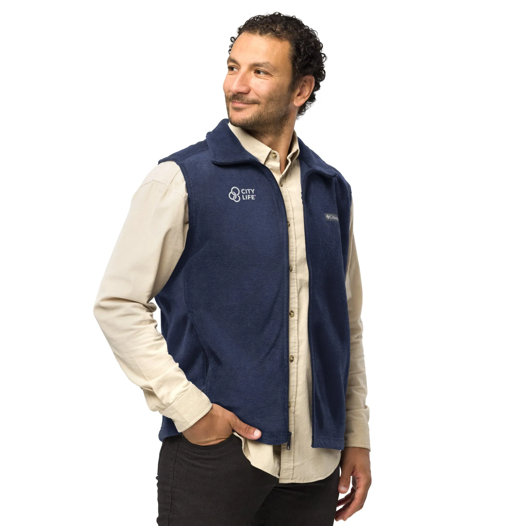 City Life Men’s Columbia Fleece Vest