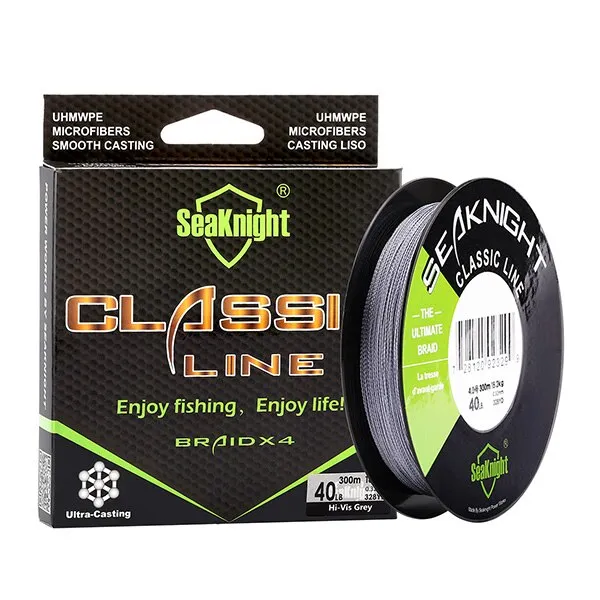 Classic Series 300M Fishing Line 4 Strand PE Line Braided Line Multifilament Fishing Line 6-80LB