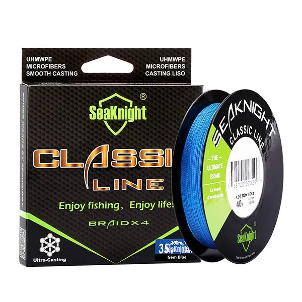 Classic Series 300M Fishing Line 4 Strand PE Line Braided Line Multifilament Fishing Line 6-80LB