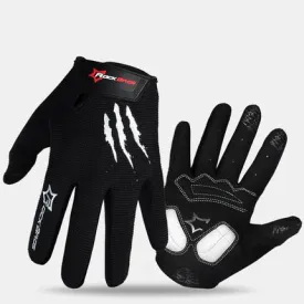 Cycling Gloves Sponge Pad Long Finger Motorcycle Gloves and Bicycle Mountain Bike Glove Touch Screen
