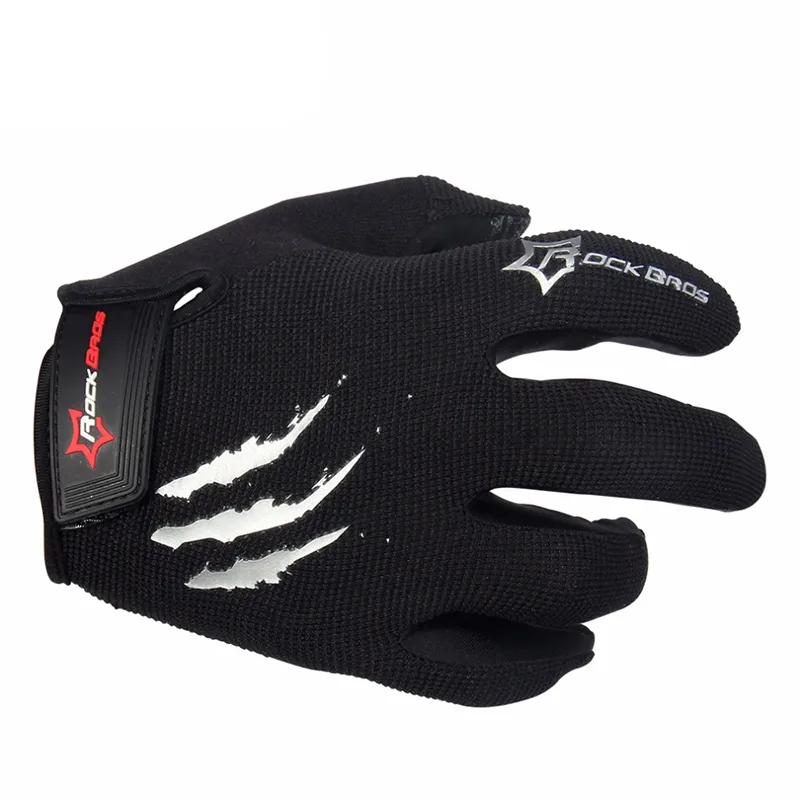 Cycling Gloves Sponge Pad Long Finger Motorcycle Gloves and Bicycle Mountain Bike Glove Touch Screen