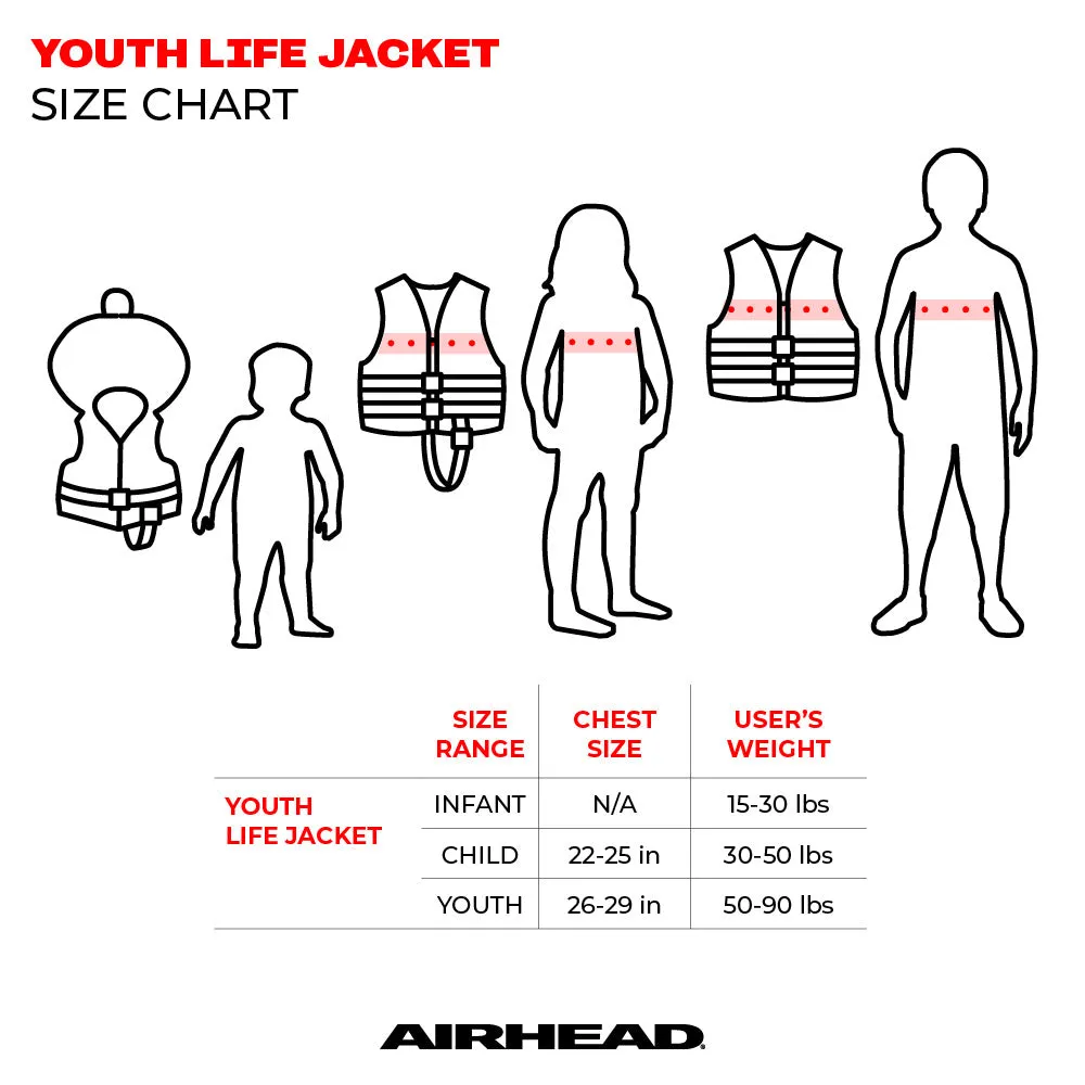 Element Open Sided Life Jacket Vest | Child-Adult
