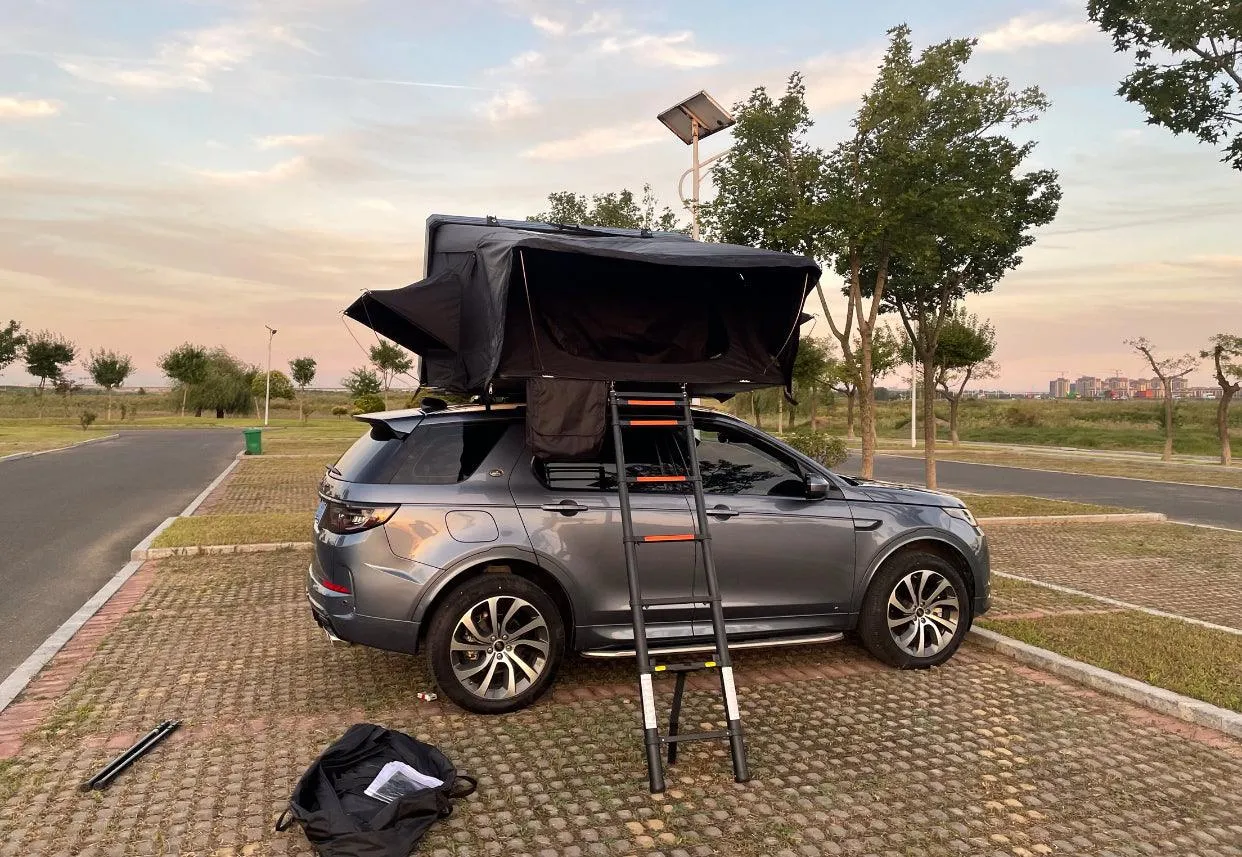 Expedition XL Rooftop Tent (4 Persons) Tent With Rail Rack