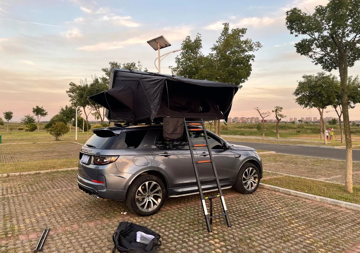 Expedition XL Rooftop Tent (4 Persons) Tent With Rail Rack