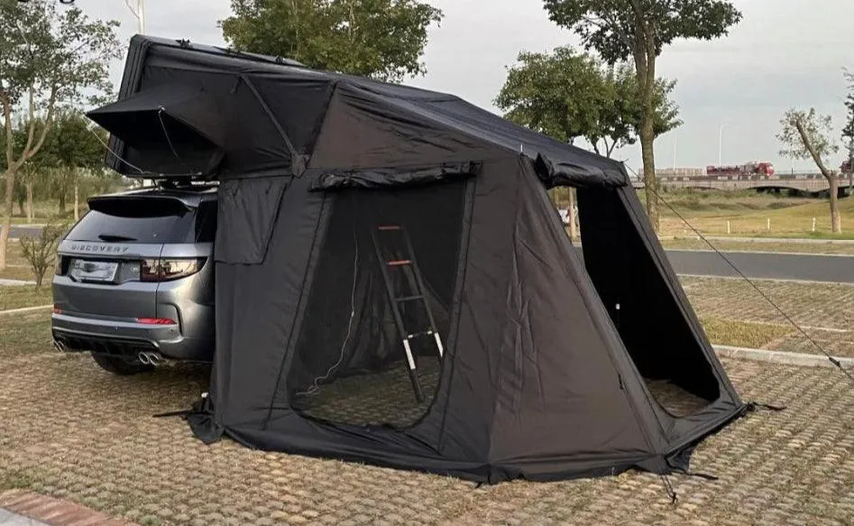 Expedition XL Rooftop Tent (4 Persons) Tent With Rail Rack