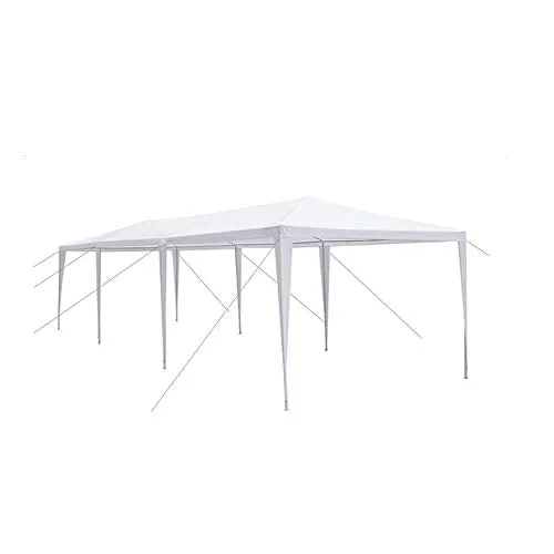 FDW 10x30 Party Tent Wedding Patio Gazebo Outdoor Carport Canopy Shade with Side 8 Removable Walls
