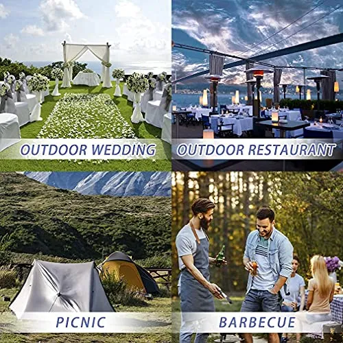 FDW 10x30 Party Tent Wedding Patio Gazebo Outdoor Carport Canopy Shade with Side 8 Removable Walls