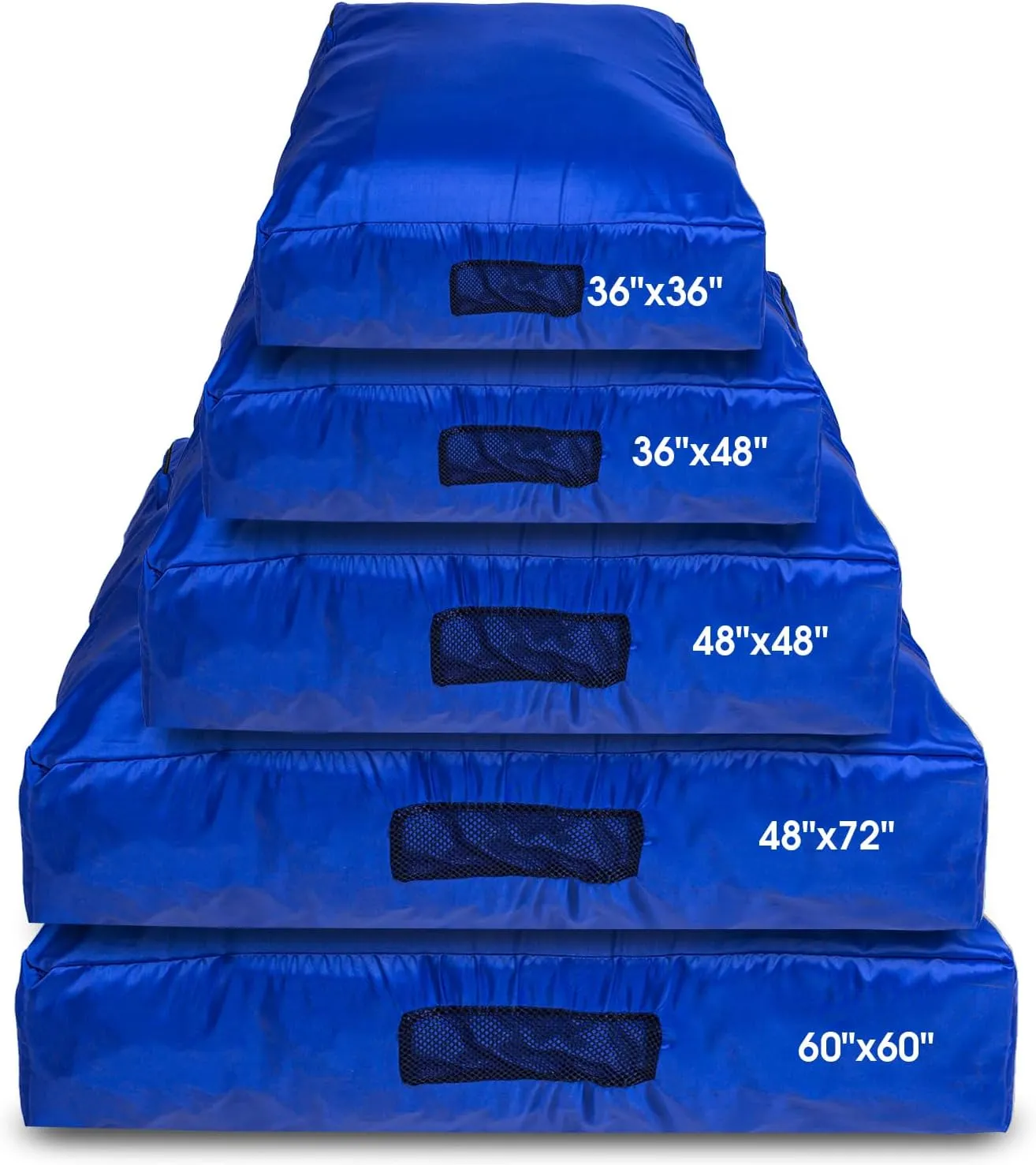 Foamma Crash Pad  (36 X 36) (3 Ft X 3 Ft)  Sensory Crash Pad with Foam Blocks for Autistic Kids, Soft Fabric & Washable Cover  Ideal for Kids and Adults to Jump, Play, or Relax