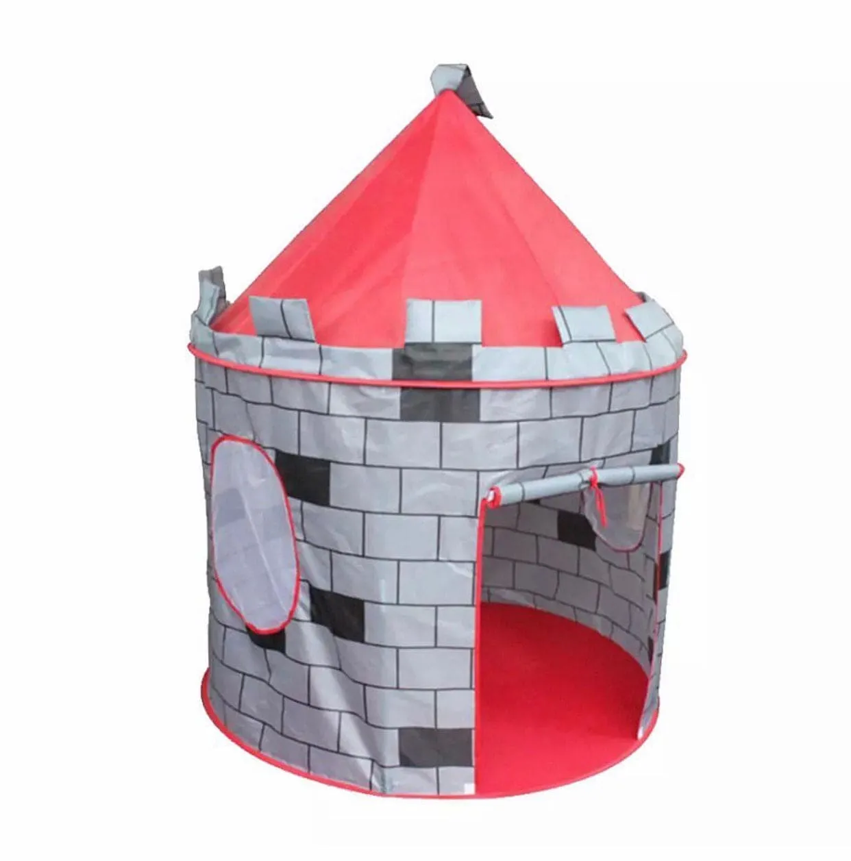 Foldable Fort Style Outdoor Camping Tent, Indoor & Outdoor Large Kids Play Tent, Durable Kids Playhouse, Foldable Storage Pop Up Tent