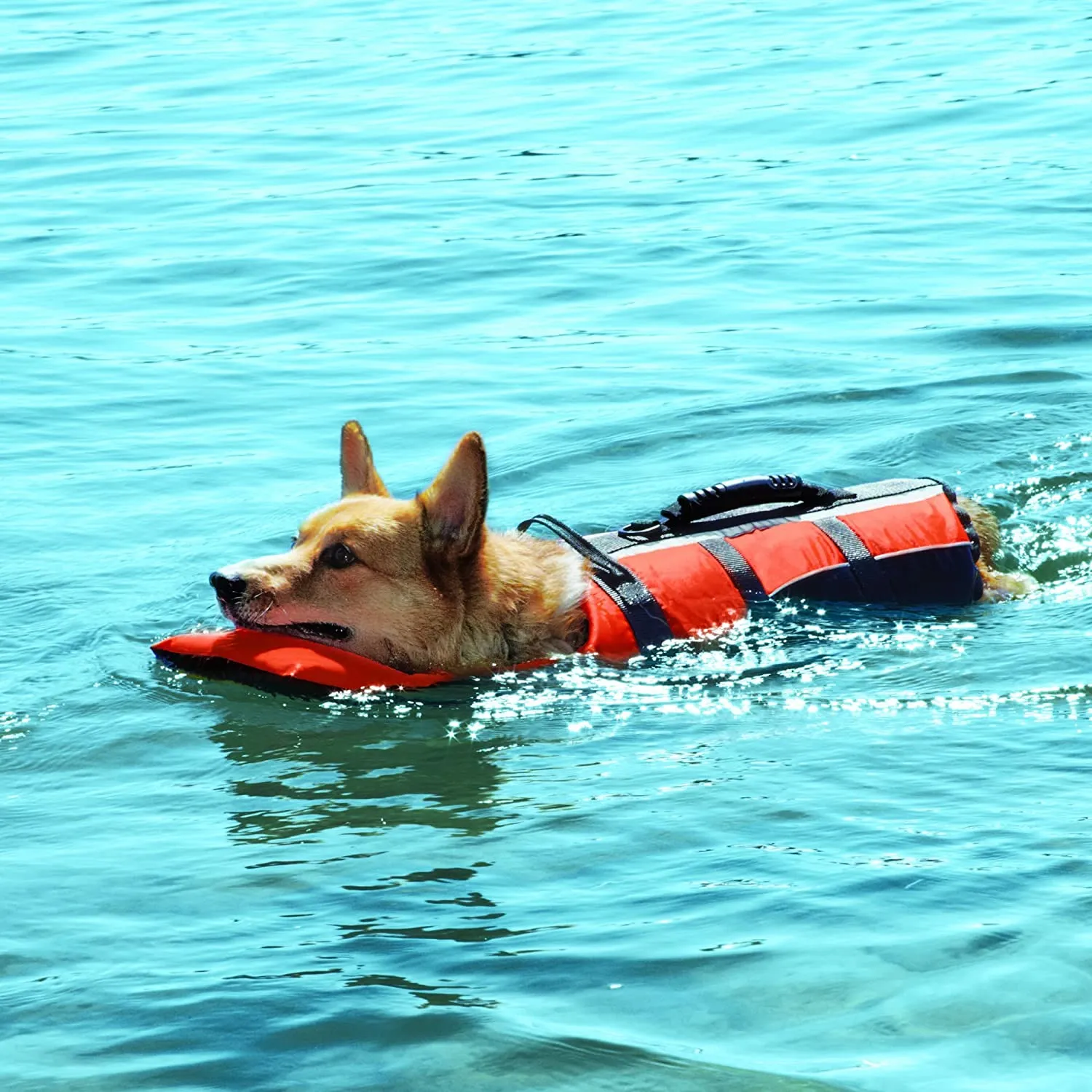 Guardian Gear Deluxe Pillow Pet Preserver (Life Jacket) XL Orange 60cm