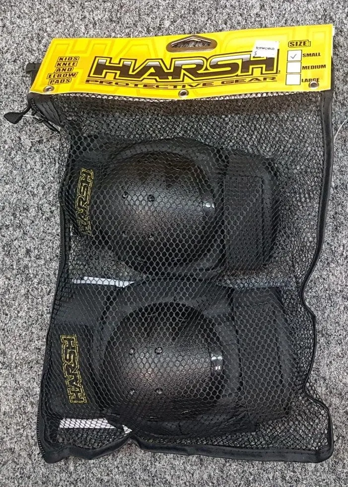 Harsh Protective Gear Kids Knee And Elbow Pads Small