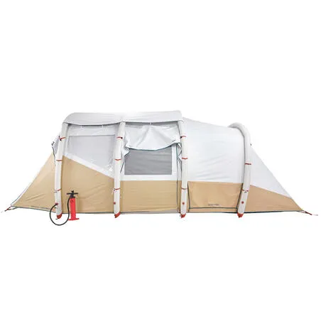 Inflatable camping tent - air seconds 6.3 f&b - 6 people - 3 bedrooms