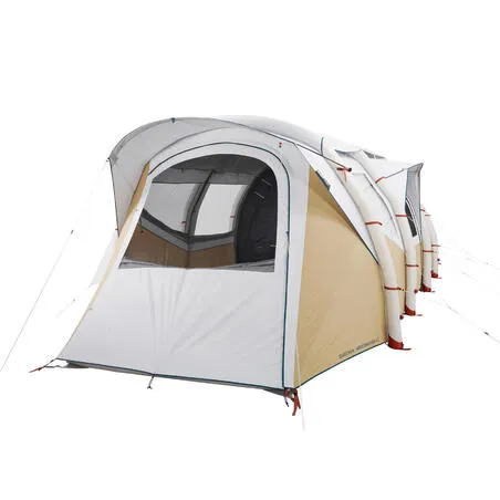Inflatable camping tent - air seconds 6.3 f&b - 6 people - 3 bedrooms