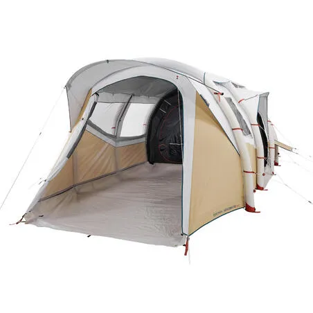 Inflatable camping tent - air seconds 6.3 f&b - 6 people - 3 bedrooms