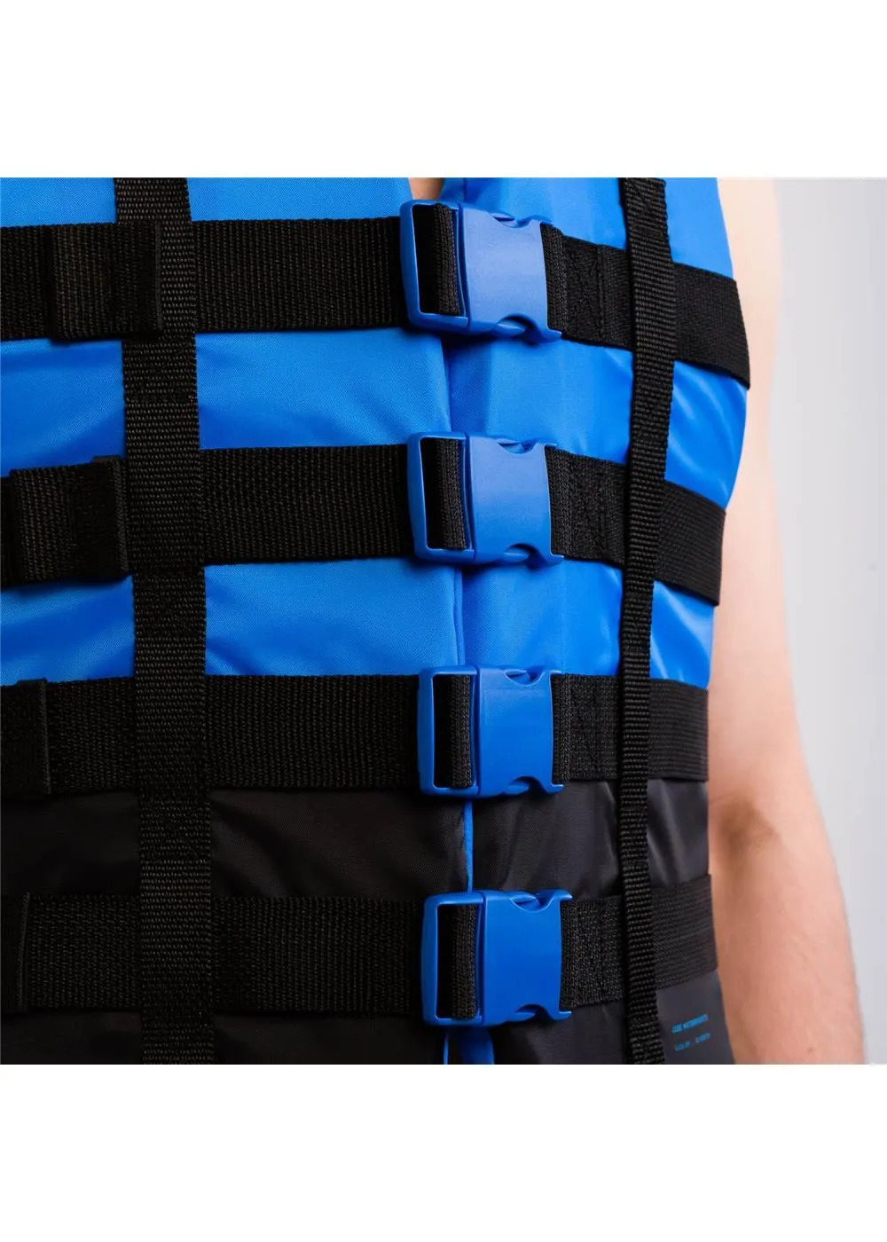 Jobe 4 Buckle Life Jacket Blue