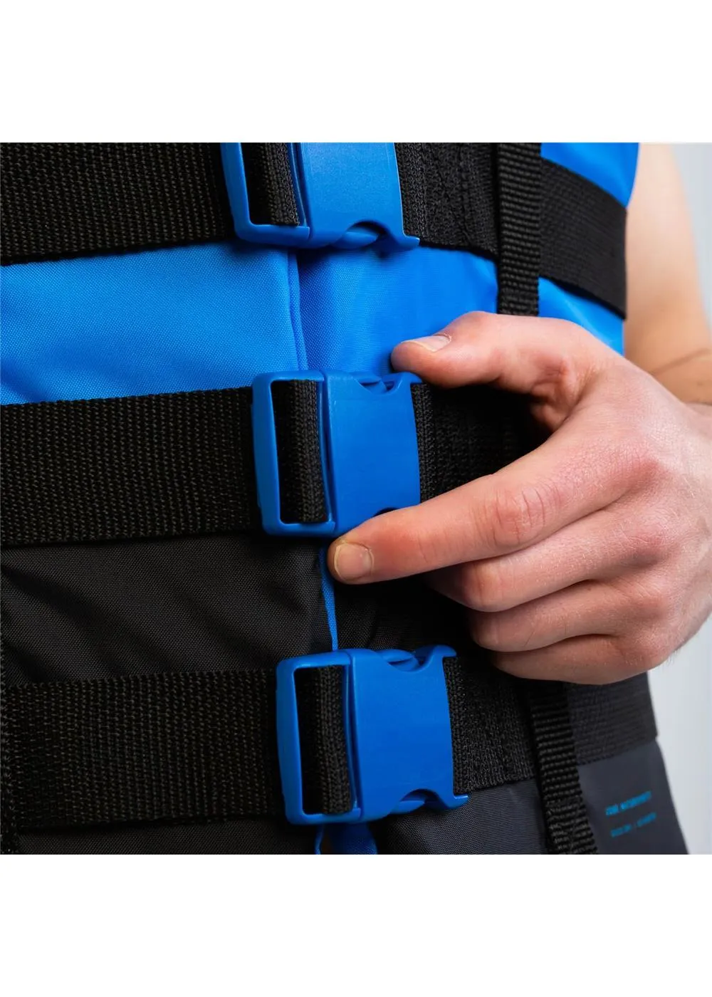 Jobe 4 Buckle Life Jacket Blue