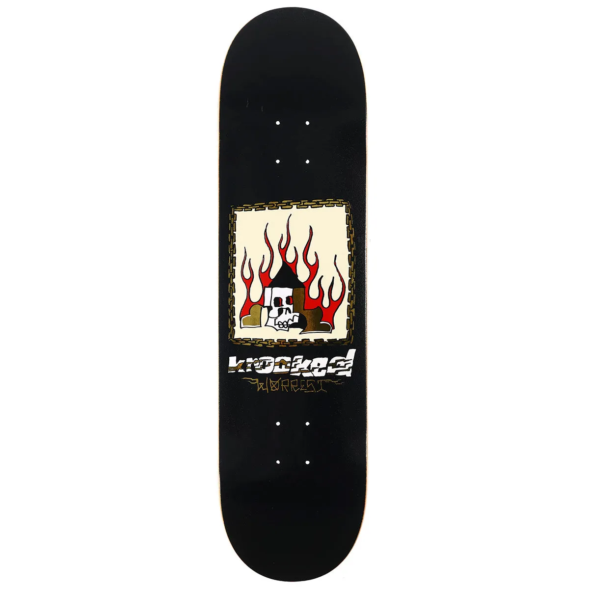 Krooked - Bobby Worrest Chain Frame Twin Tail 8.3 Skateboard Deck