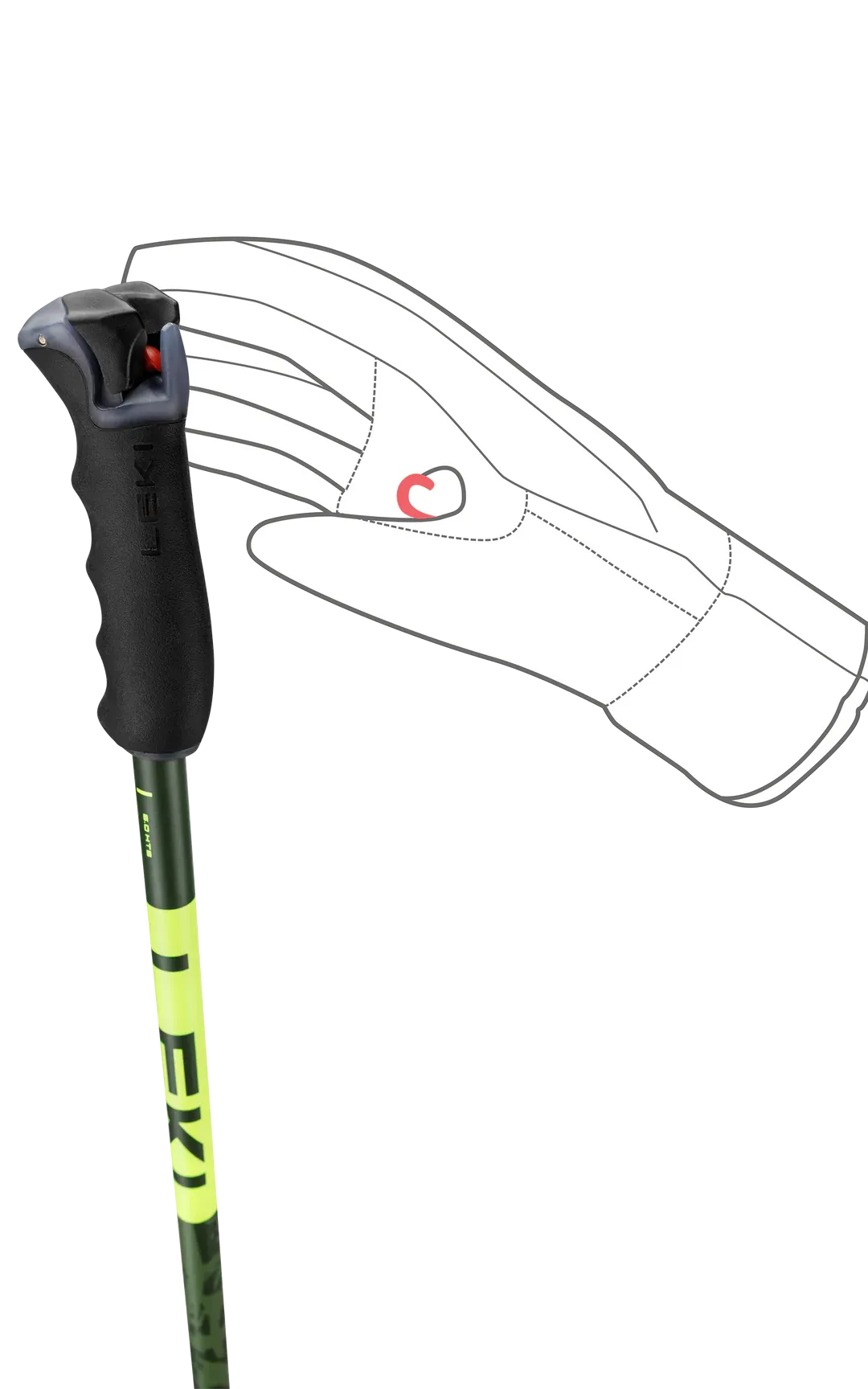 Leki Detect S Ski Poles