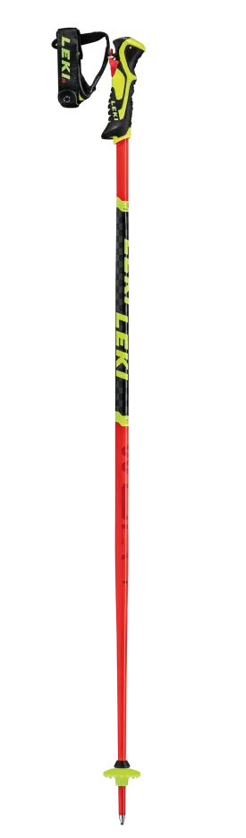 Leki WCR Lite SL 3D Junior Slalom Ski Poles - 2023