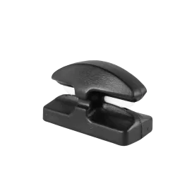 Line Cutterz Ceramic Blade Peel & Stick Flat Mount - Black
