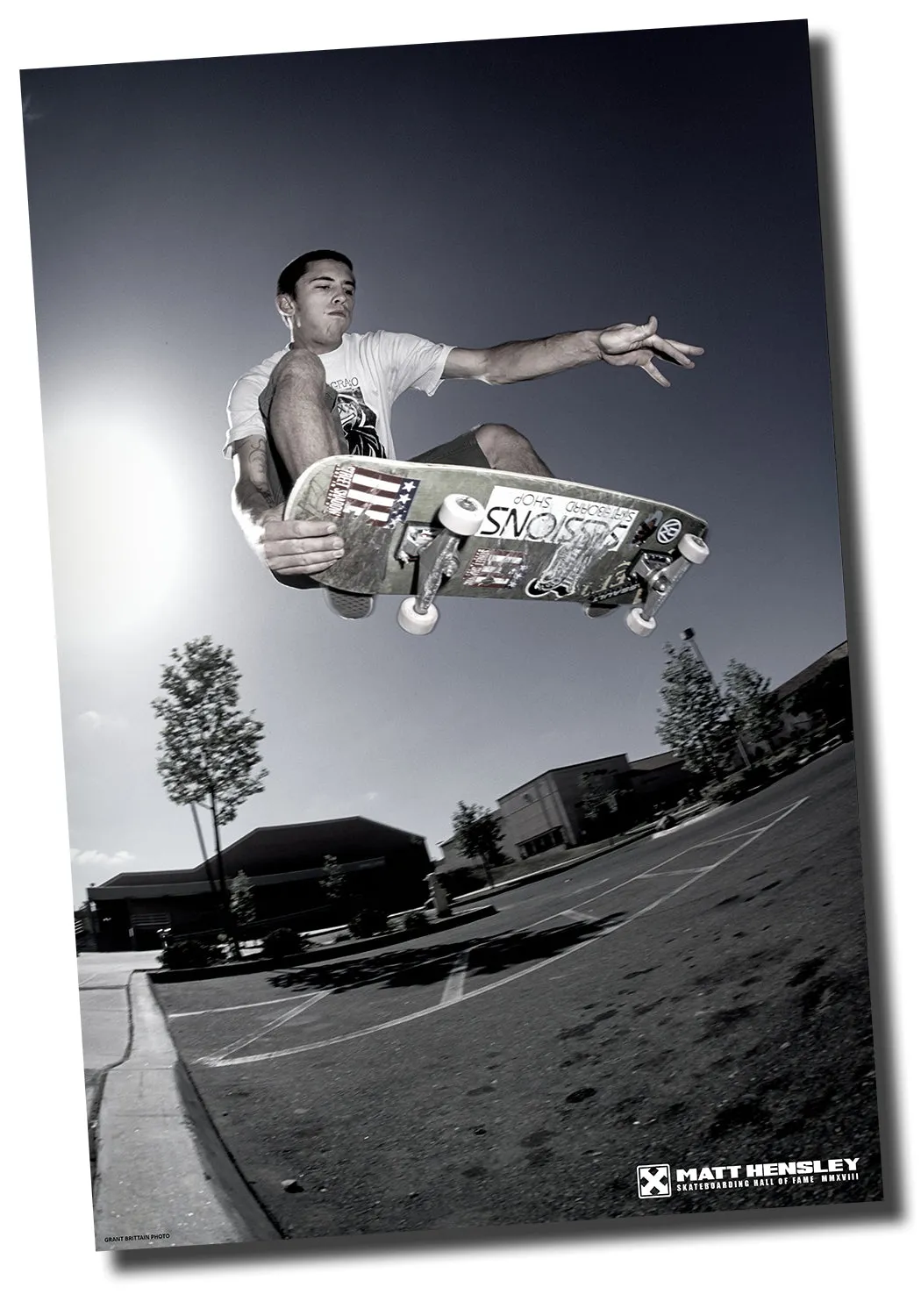 MATT HENSLEY HALL OF FAME POSTER