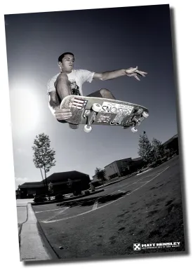 MATT HENSLEY HALL OF FAME POSTER