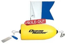 Ocean Hunter Torpedo Float - Hi Viz Yellow
