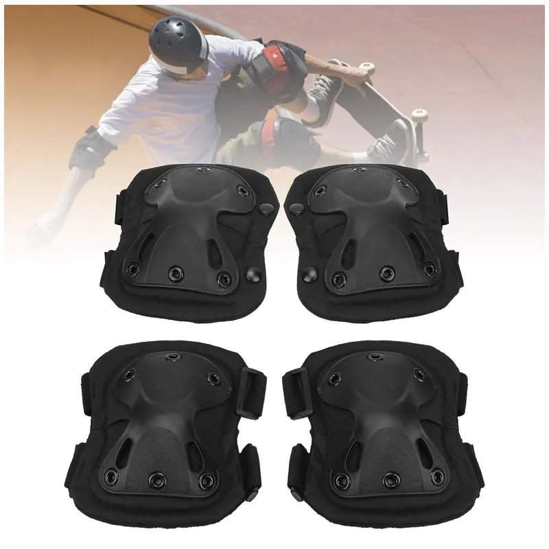 Outdoor Safety Tactical Knee And Elbow Pad Set Cf-27