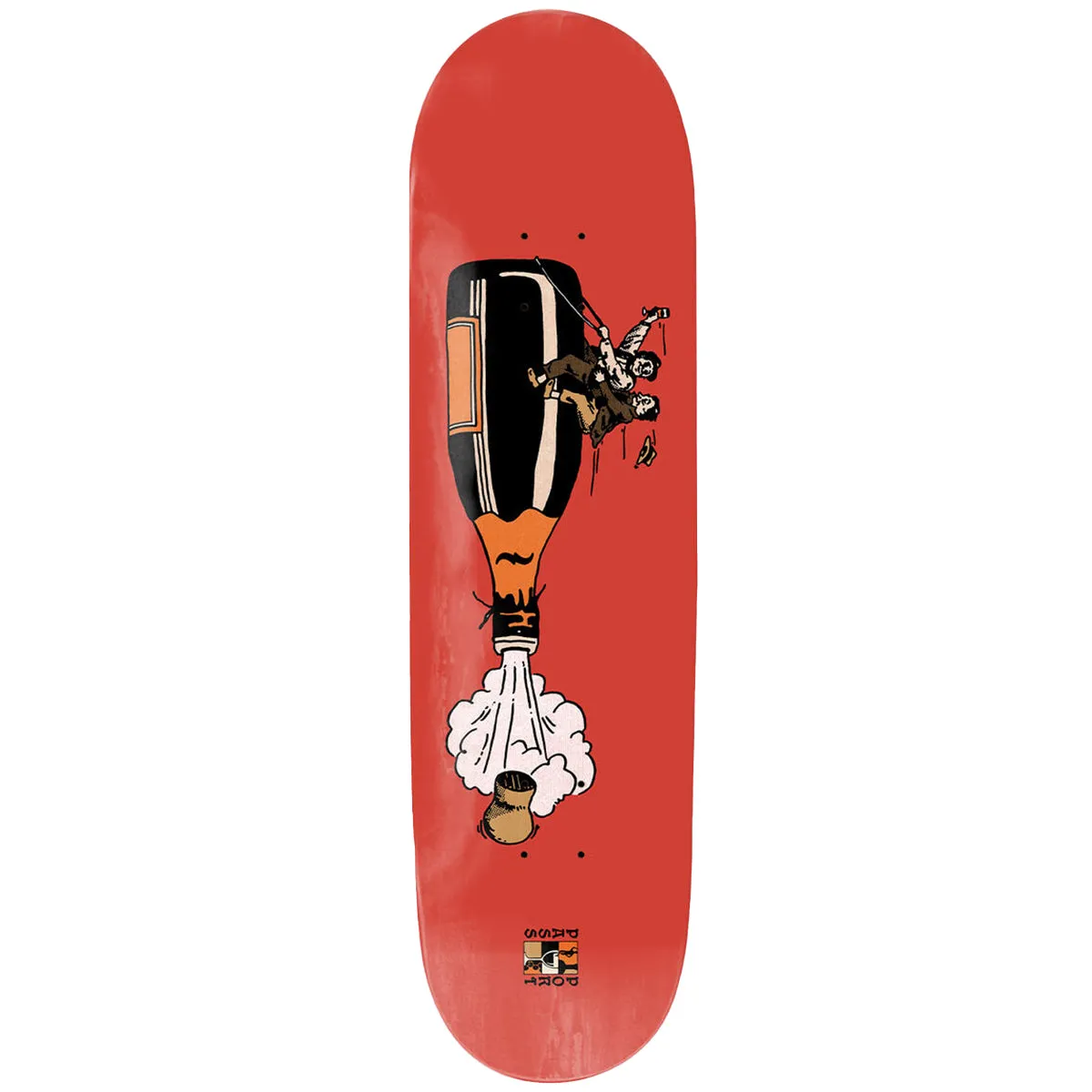 Pass~Port - Wine Em' & Dine Em' Pop The Cork 8.125 Skateboard Deck