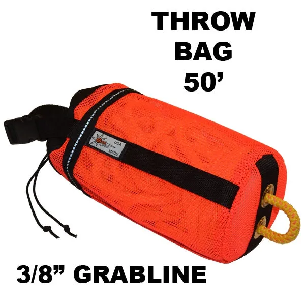 Rescue Throw Bag - with 3/8" GrabLine
