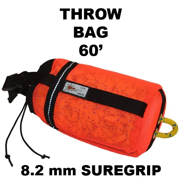 Rescue Throw Bag - with 8.2 mm Sure-Grip