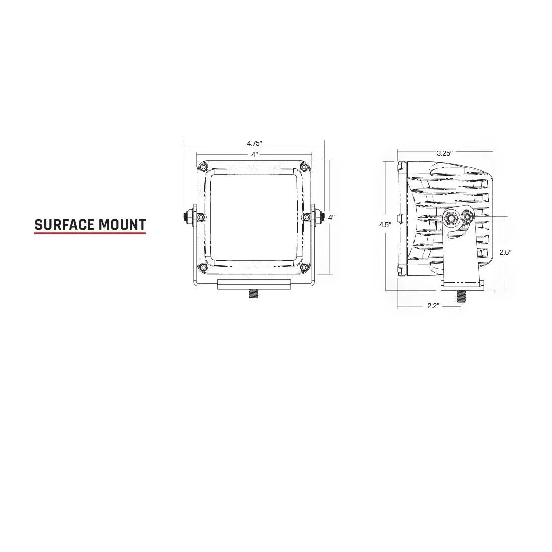 Rigid D-XL Pro LED Driving Light