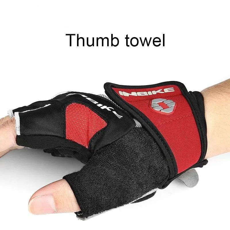 Shockproof Gel Pad Cycling Gloves