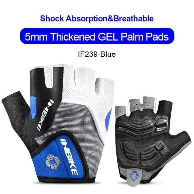 Shockproof Gel Pad Cycling Gloves