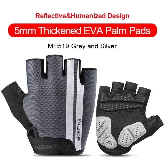 Shockproof Gel Pad Cycling Gloves