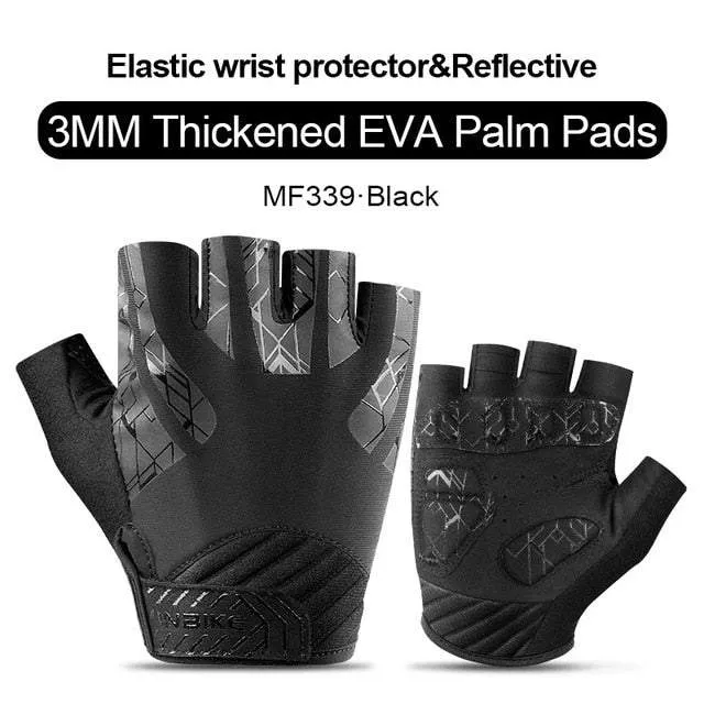 Shockproof Gel Pad Cycling Gloves