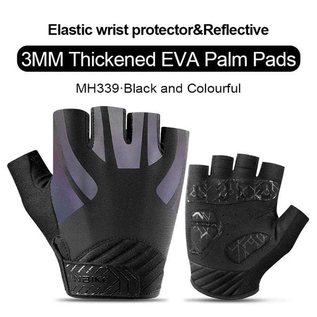 Shockproof Gel Pad Cycling Gloves