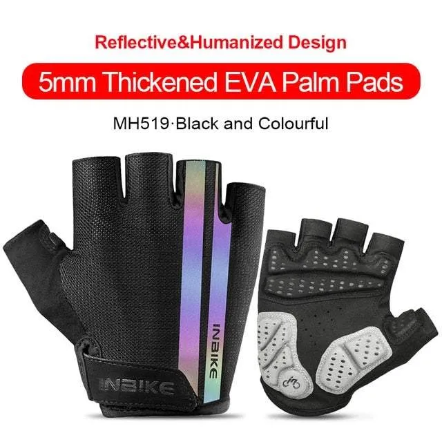 Shockproof Gel Pad Cycling Gloves