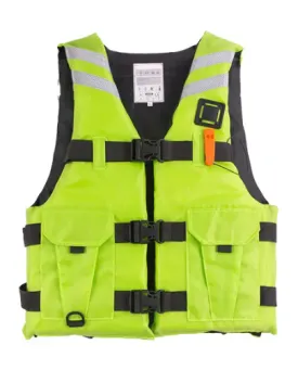 SOLAS Foam Buoyant Life Jacket Vest w/ Whistle