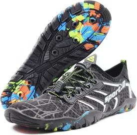 Water Shoes for Women Men, Quick Dry Barefoot Aqua Shoes Beach Swim Sports Outdoor Hiking Diving Surf