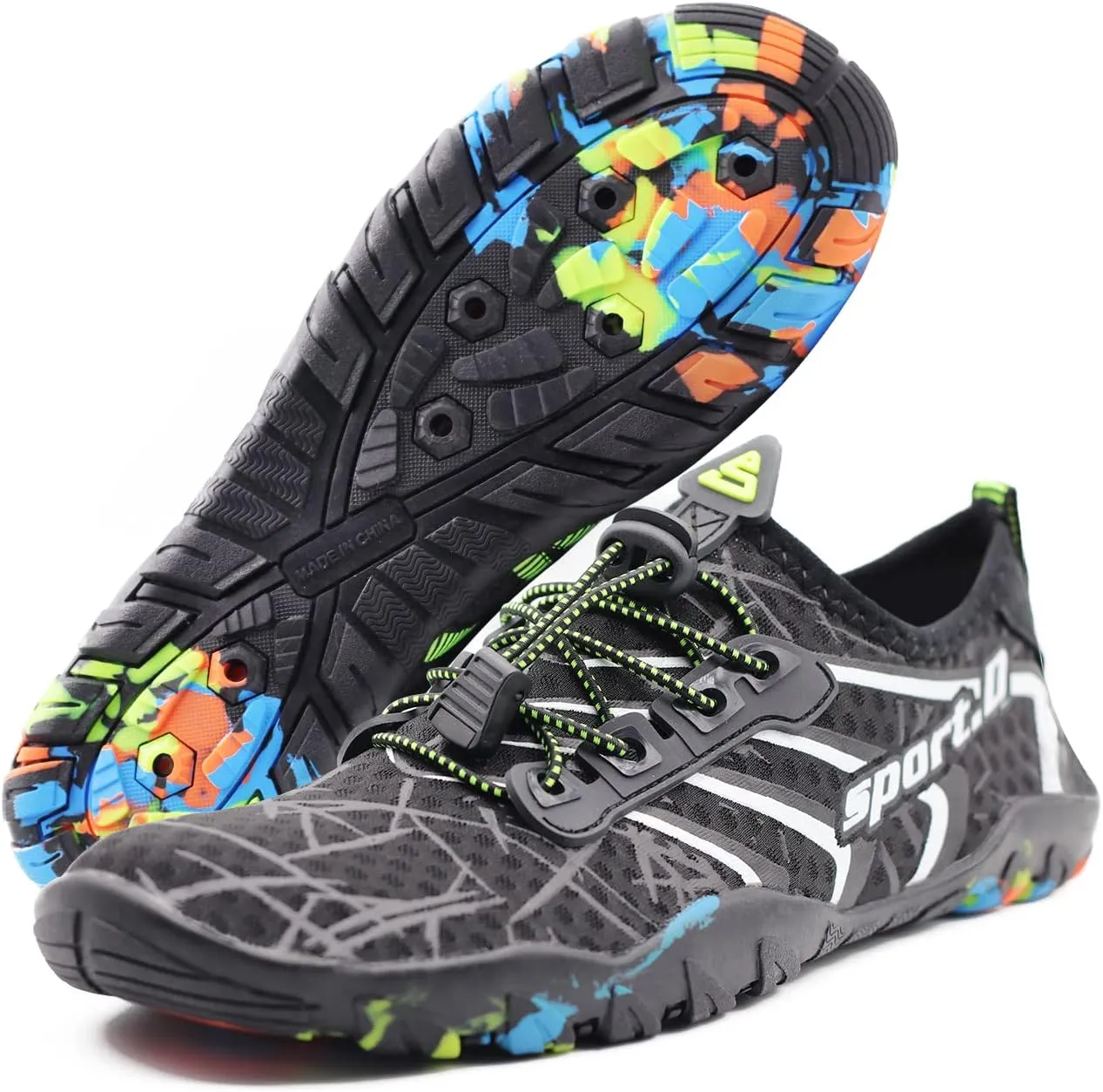 Water Shoes for Women Men, Quick Dry Barefoot Aqua Shoes Beach Swim Sports Outdoor Hiking Diving Surf